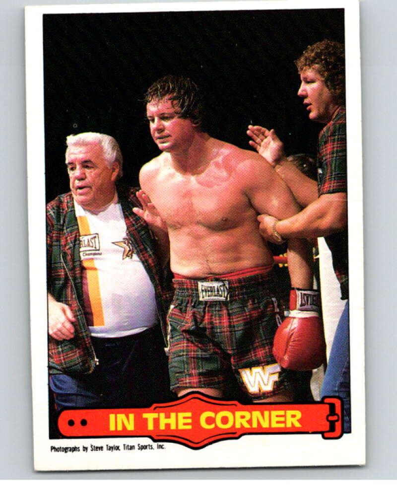 1985 O-Pee-Chee WWF Series 2 #71 In The Corner V66003 Image 1