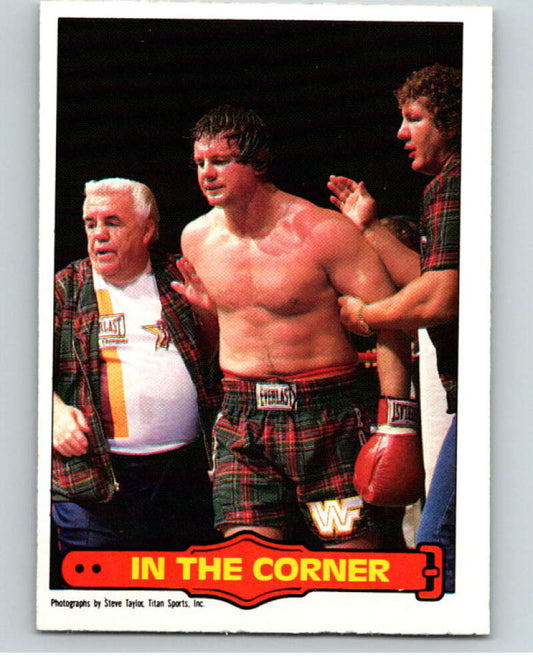 1985 O-Pee-Chee WWF Series 2 #71 In The Corner   V66005 Image 1