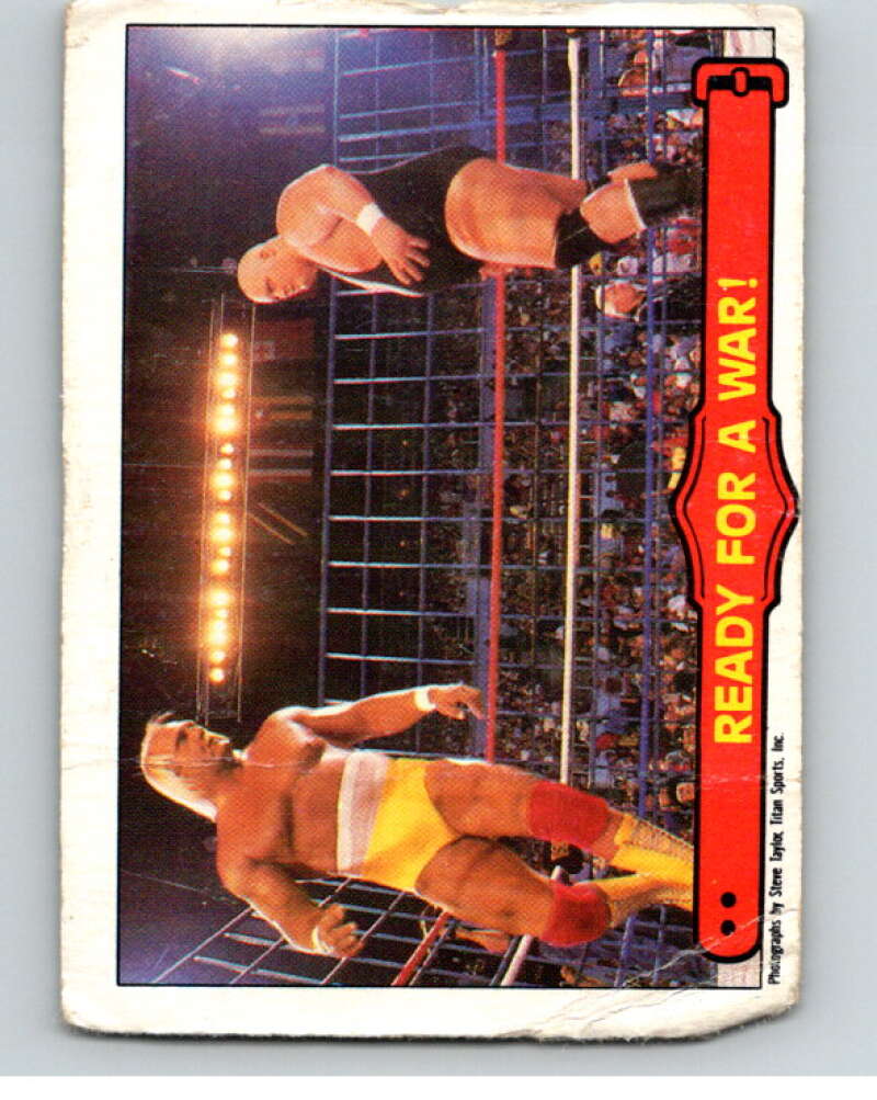 1985 O-Pee-Chee WWF Series 2 #75 Ready For A War! V66014 Image 1