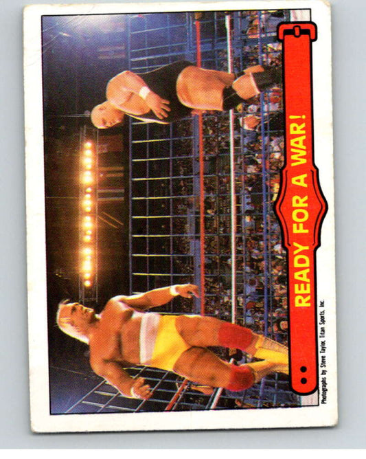 1985 O-Pee-Chee WWF Series 2 #75 Ready For A War!   V66015 Image 1