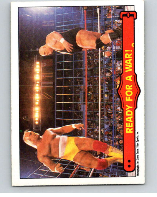 1985 O-Pee-Chee WWF Series 2 #75 Ready For A War!   V66017 Image 1