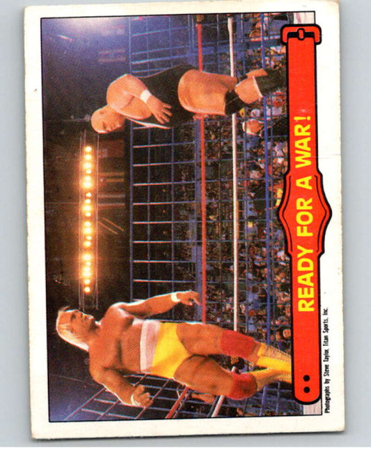 1985 O-Pee-Chee WWF Series 2 #75 Ready For A War!   V66019 Image 1