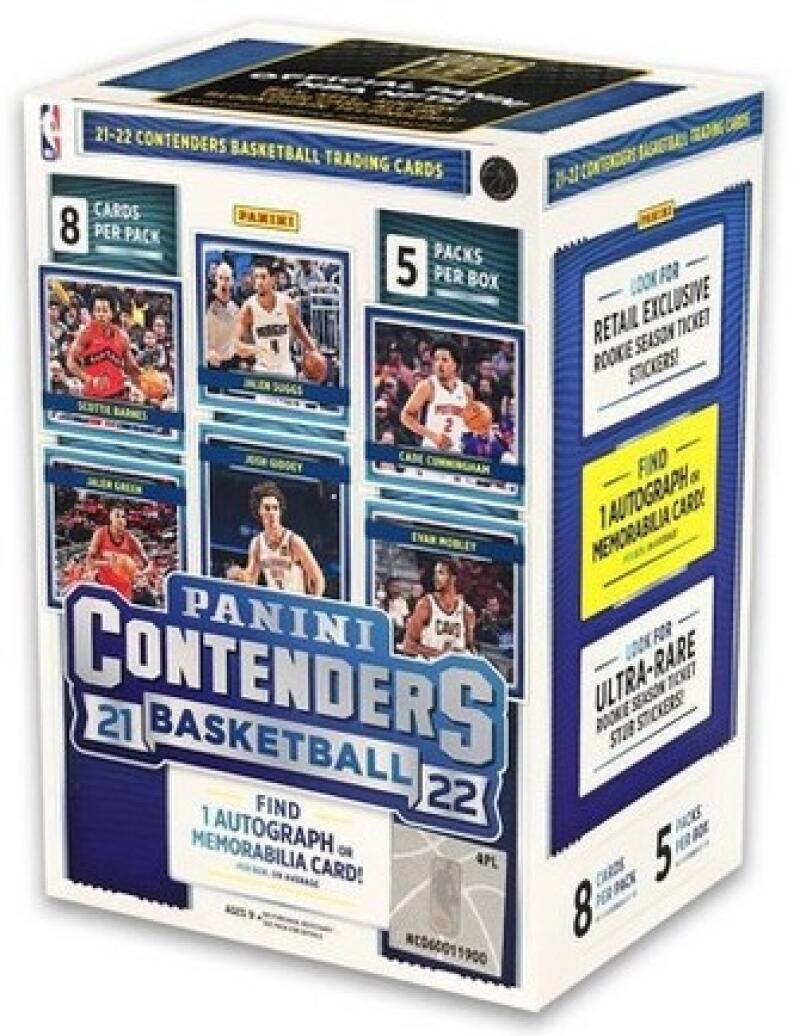 2021-22 Panini Contenders Basketball Box Factory Sealed - 1 Auto or Memorabilia Image 1