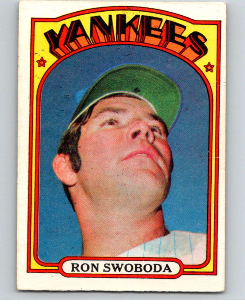 1972 O-Pee-Chee Baseball #8 Ron Swoboda New York Yankees V66033 Image 1