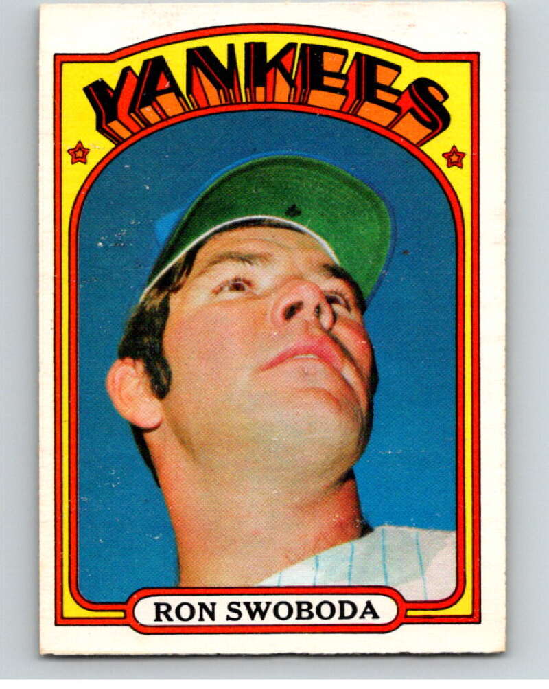 1972 O-Pee-Chee Baseball #8 Ron Swoboda New York Yankees V66034 Image 1