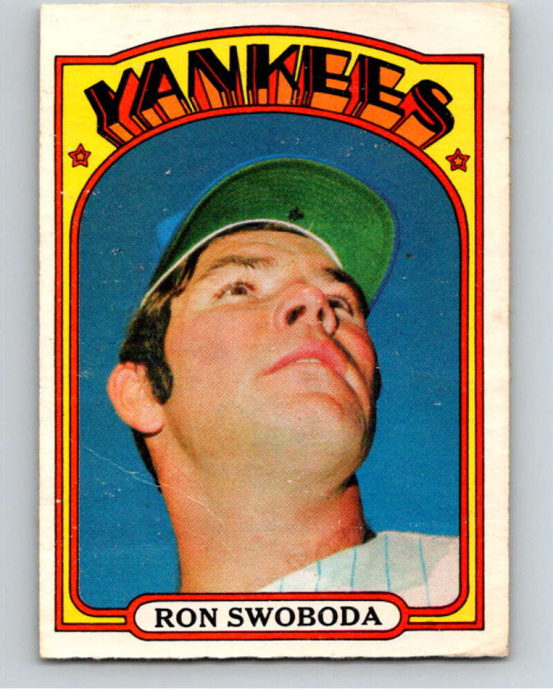 1972 O-Pee-Chee Baseball #8 Ron Swoboda New York Yankees V66035 Image 1