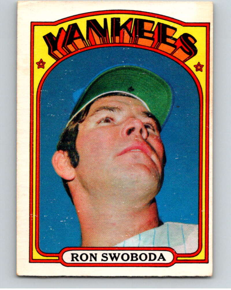 1972 O-Pee-Chee Baseball #8 Ron Swoboda New York Yankees V66036 Image 1