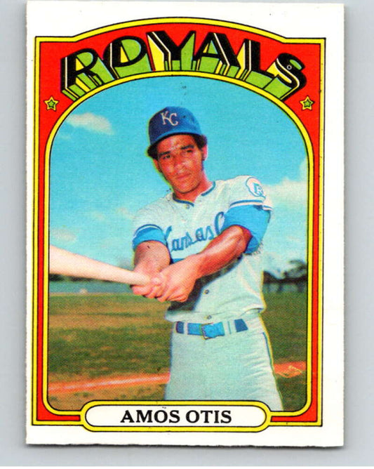 1972 O-Pee-Chee Baseball #10 Amos Otis  Kansas City Royals  V66038 Image 1