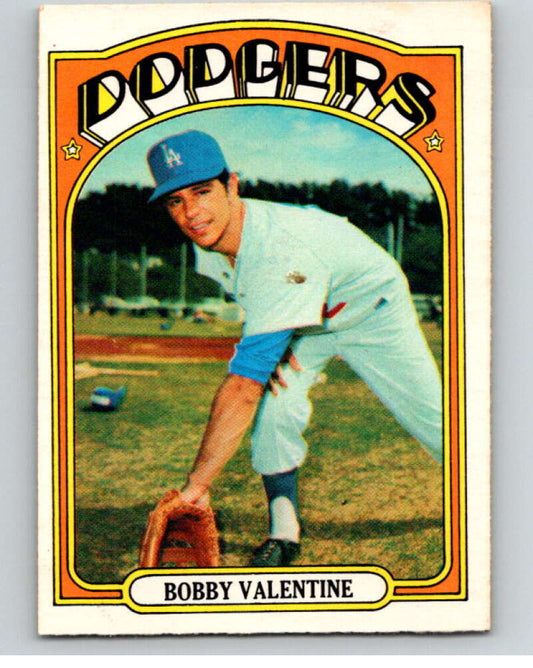 1972 O-Pee-Chee Baseball #11 Bobby Valentine  Los Angeles Dodgers  V66042 Image 1