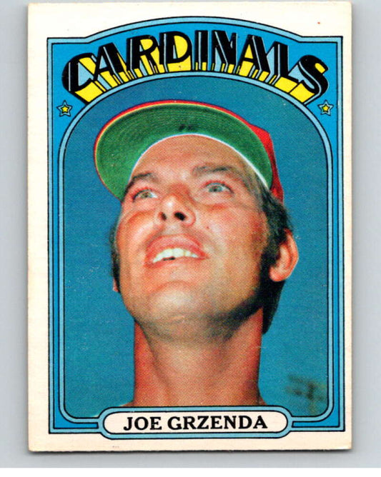1972 O-Pee-Chee Baseball #13 Joe Grzenda  St. Louis Cardinals  V66047 Image 1