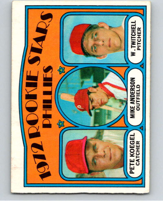 1972 O-Pee-Chee Baseball #14  Koegel/ Anderson/Twitchell  RC Rookie  V66048 Image 1