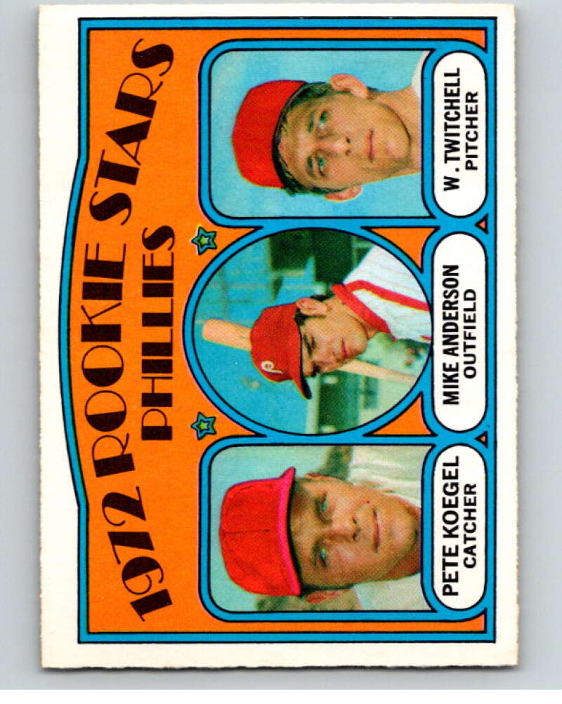 1972 O-Pee-Chee Baseball #14 Koegel/ Anderson/Twitchell RC Rookie V66050 Image 1