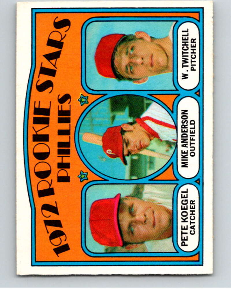 1972 O-Pee-Chee Baseball #14 Koegel/ Anderson/Twitchell RC Rookie V66051 Image 1