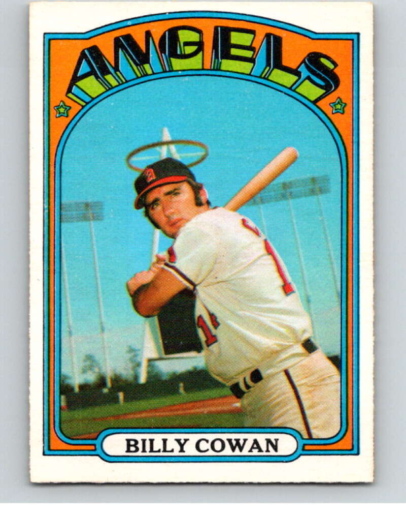 1972 O-Pee-Chee Baseball #19 Billy Cowan California Angels V66061 Image 1