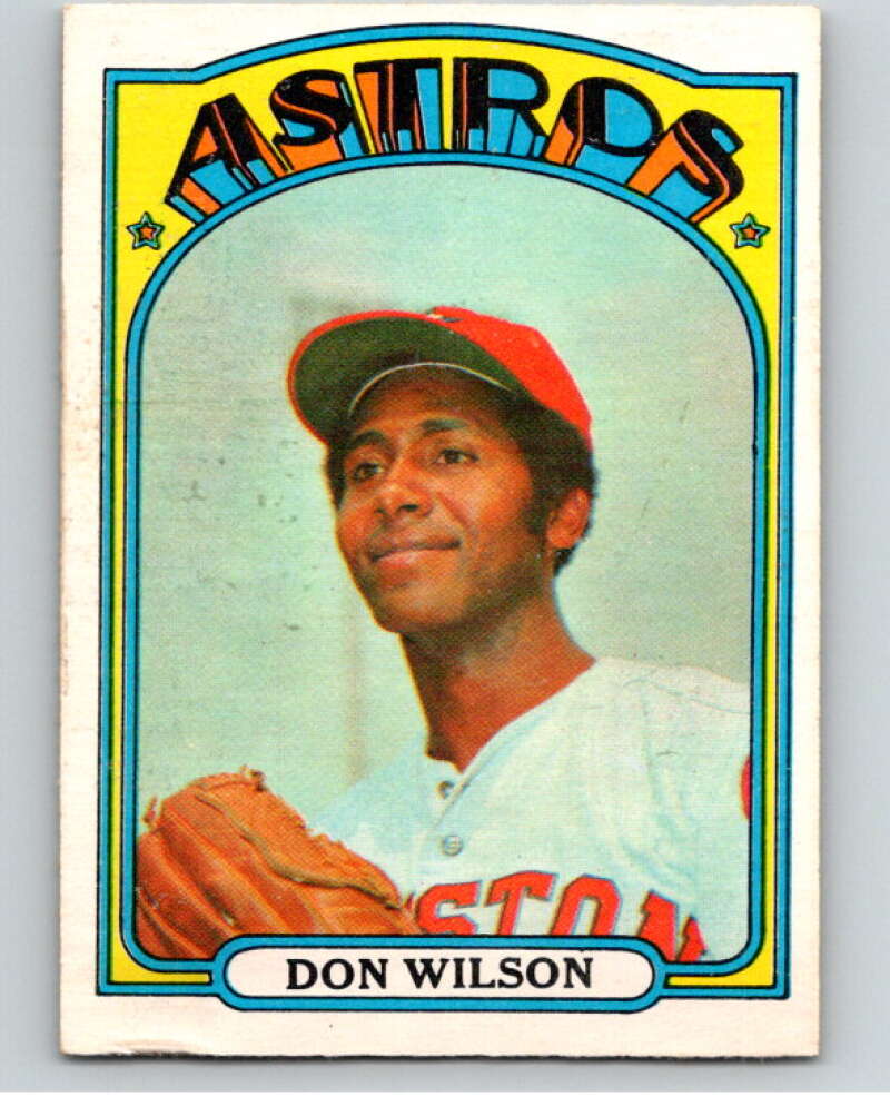 1972 O-Pee-Chee Baseball #20 Don Wilson Houston Astros V66062 Image 1