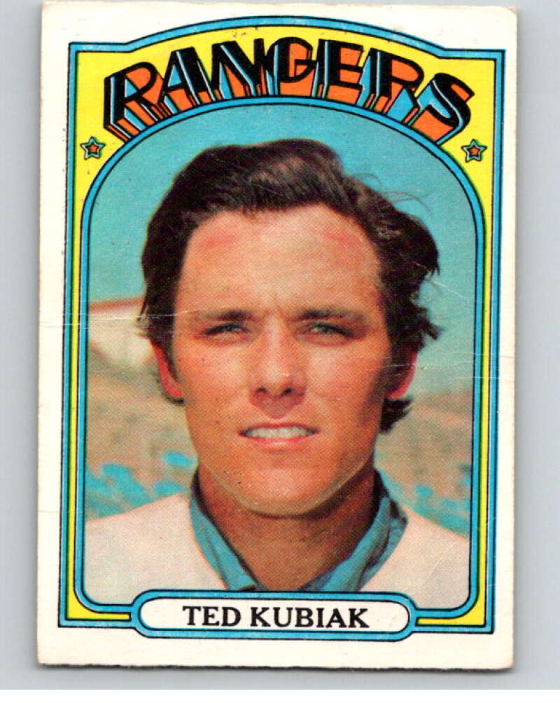 1972 O-Pee-Chee Baseball #23 Ted Kubiak Texas Rangers V66066 Image 1