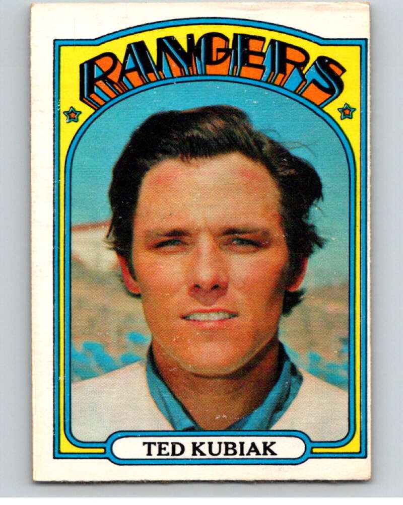 1972 O-Pee-Chee Baseball #23 Ted Kubiak Texas Rangers V66067 Image 1