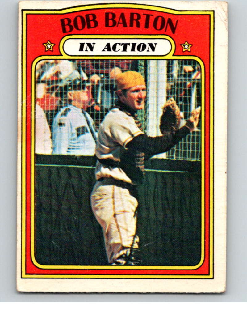 1972 O-Pee-Chee Baseball #40 Bob Barton IA San Diego Padres V66082 Image 1