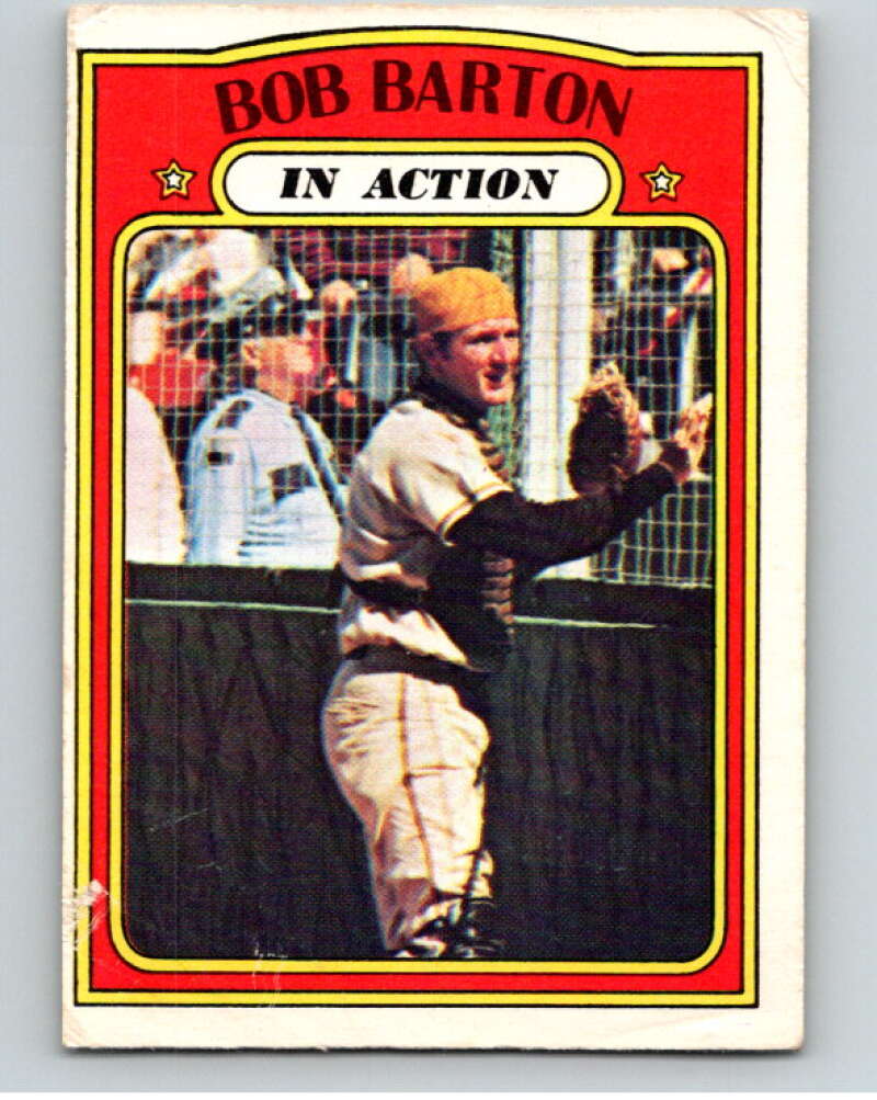 1972 O-Pee-Chee Baseball #40 Bob Barton IA San Diego Padres V66083 Image 1
