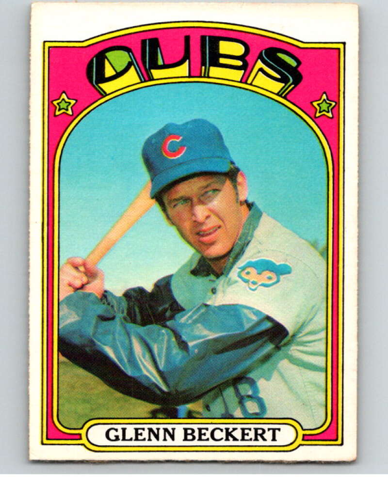 1972 O-Pee-Chee Baseball #45 Glenn Beckert Chicago Cubs V66091 Image 1