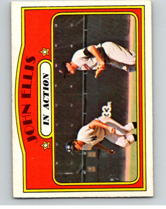 1972 O-Pee-Chee Baseball #48 John Ellis IA  New York Yankees  V66093 Image 1