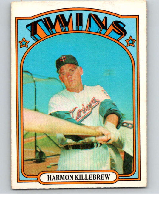 1972 O-Pee-Chee Baseball #51 Harmon Killebrew  Minnesota Twins  V66094 Image 1