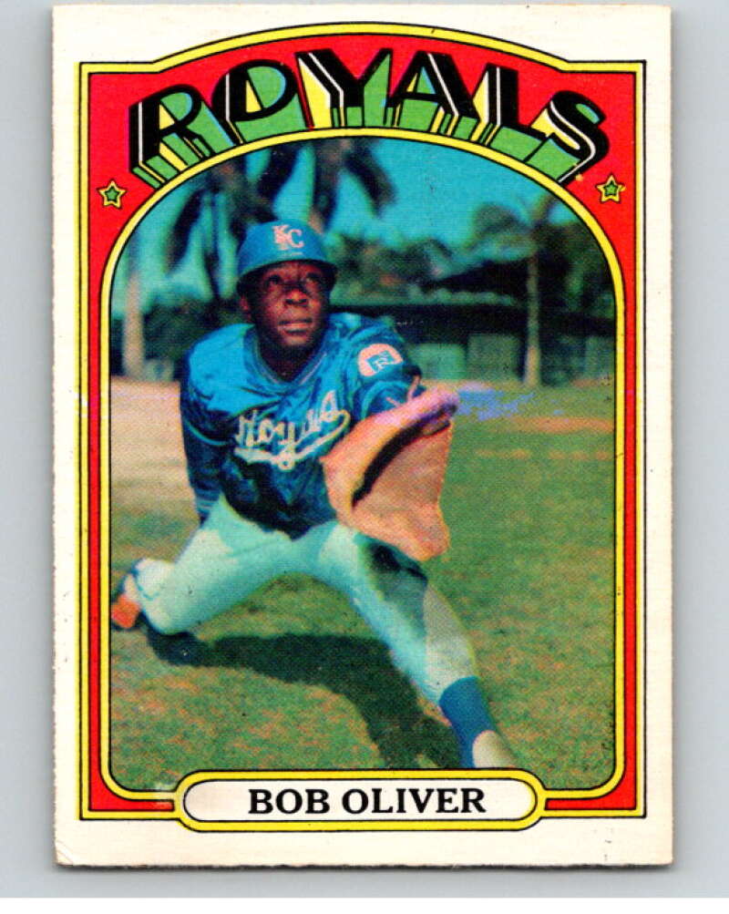 1972 O-Pee-Chee Baseball #57 Bob Oliver Kansas City Royals V66100 Image 1