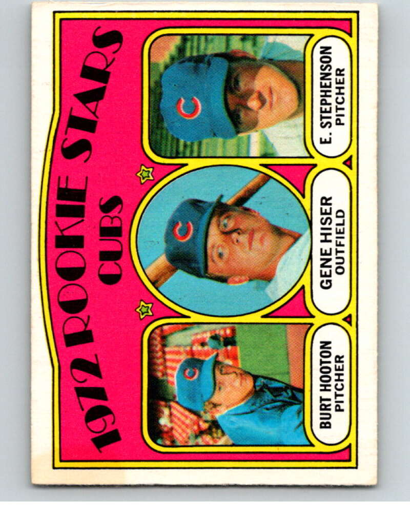 1972 O-Pee-Chee Baseball #61 Burt Hooton Chicago Cubs V66105 Image 1