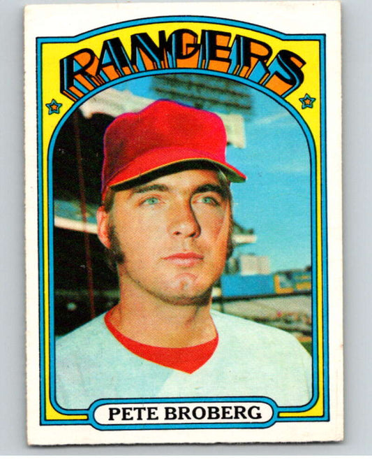 1972 O-Pee-Chee Baseball #64 Pete Broberg  Texas Rangers  V66111 Image 1