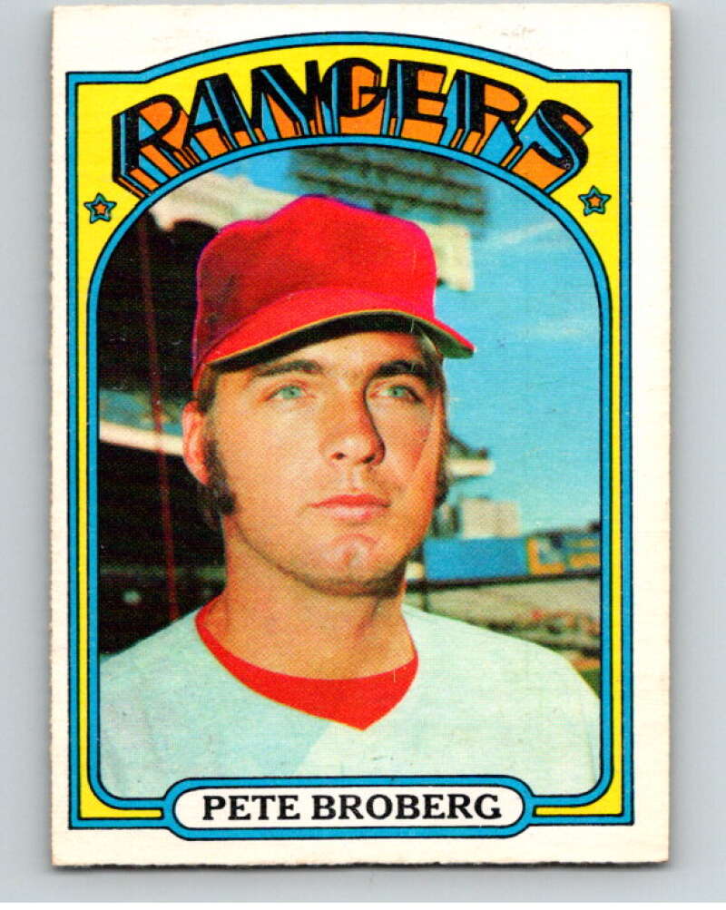 1972 O-Pee-Chee Baseball #64 Pete Broberg Texas Rangers V66112 Image 1
