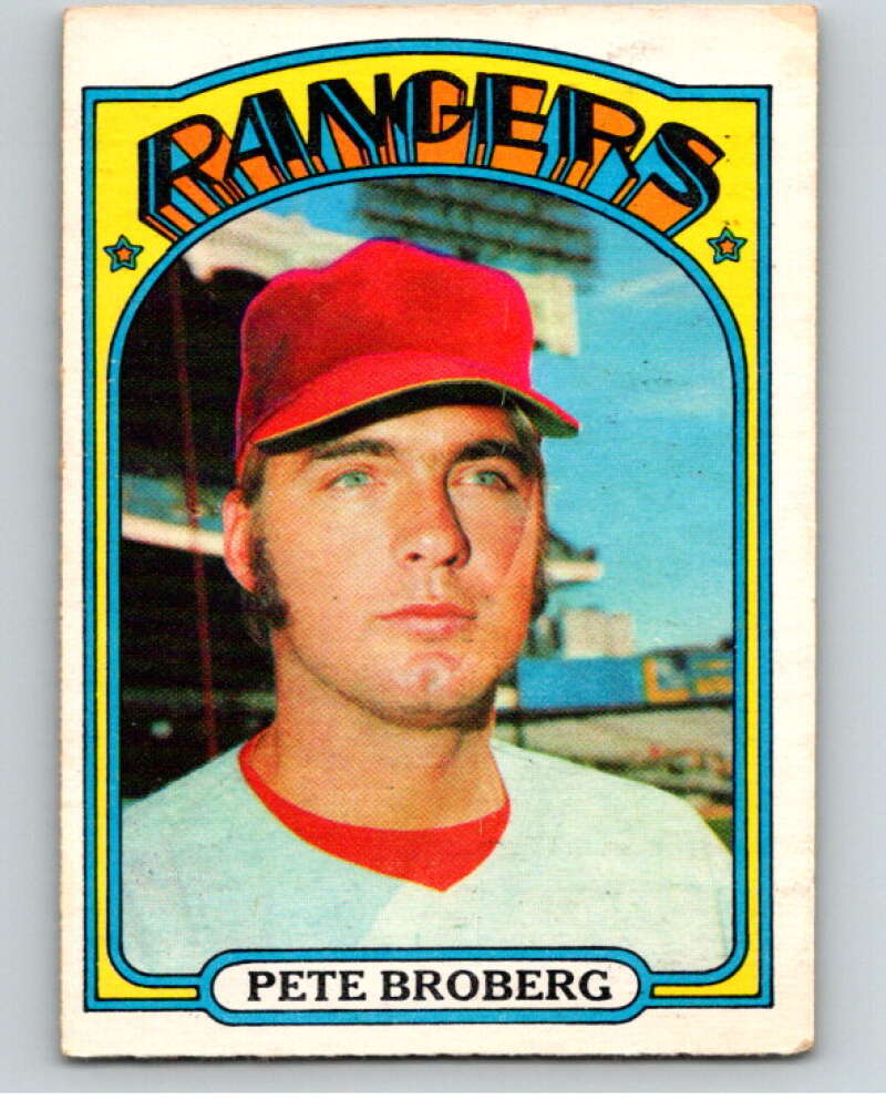 1972 O-Pee-Chee Baseball #64 Pete Broberg Texas Rangers V66113 Image 1