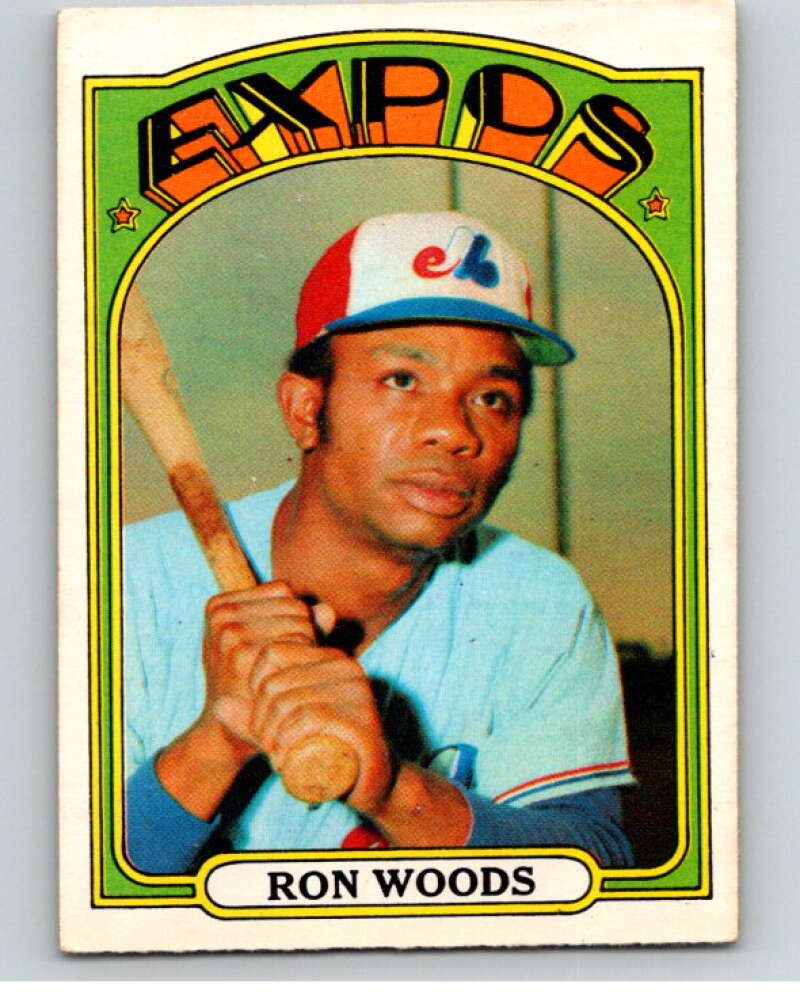 1972 O-Pee-Chee Baseball #82 Ron Woods Montreal Expos V66135 Image 1