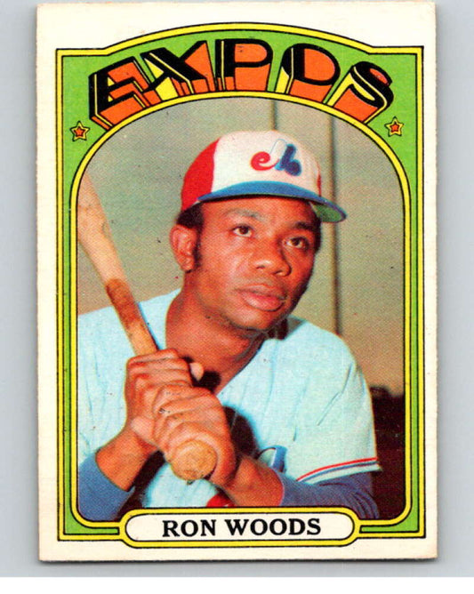 1972 O-Pee-Chee Baseball #82 Ron Woods  Montreal Expos  V66136 Image 1