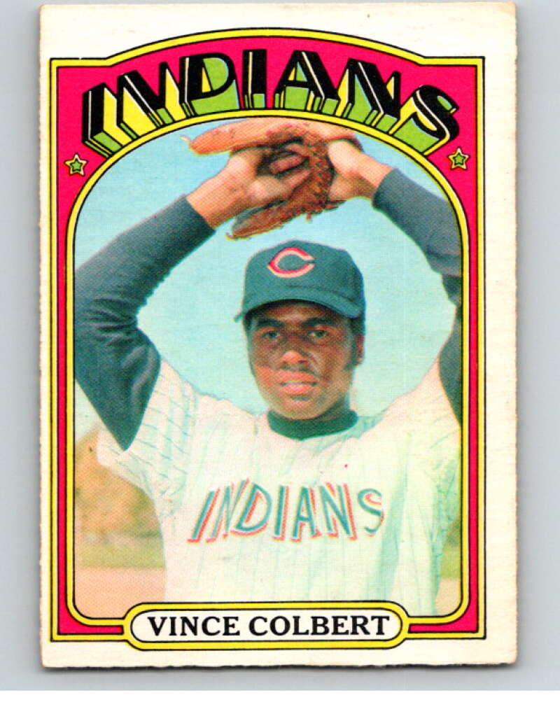 1972 O-Pee-Chee Baseball #84 Vince Colbert Cleveland Indians V66139 Image 1