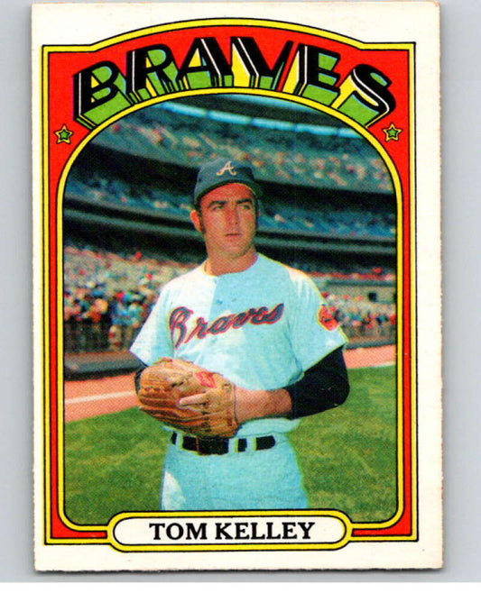 1972 O-Pee-Chee Baseball #97 Tom Kelley  Atlanta Braves  V66153 Image 1
