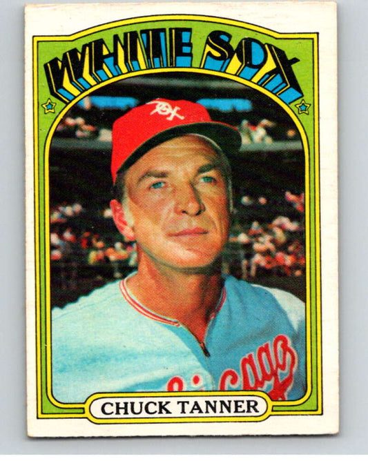 1972 O-Pee-Chee Baseball #98 Chuck Tanner MG  Chicago White Sox  V66154 Image 1