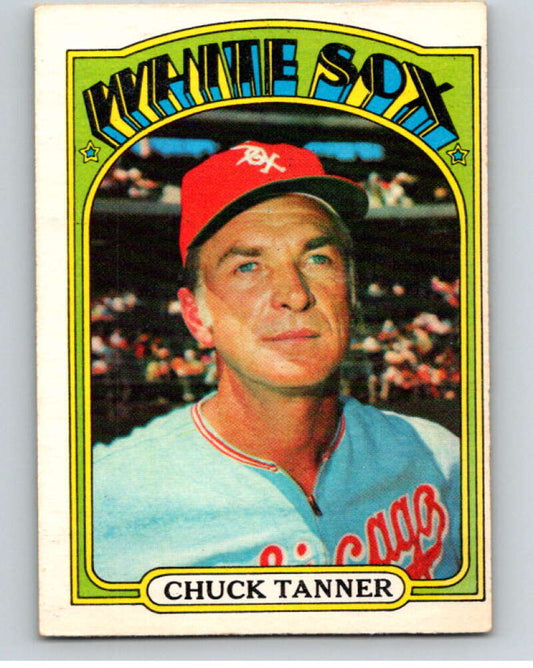 1972 O-Pee-Chee Baseball #98 Chuck Tanner MG  Chicago White Sox  V66155 Image 1