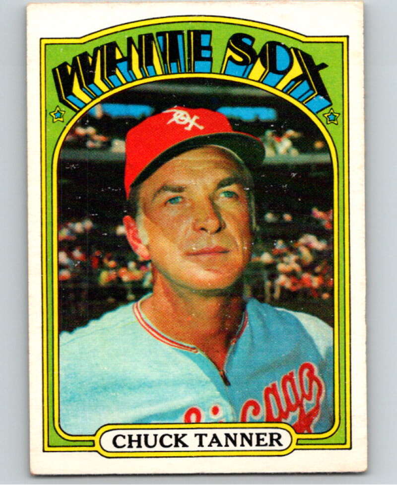 1972 O-Pee-Chee Baseball #98 Chuck Tanner MG Chicago White Sox V66156 Image 1