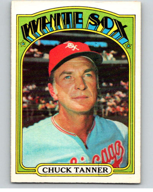 1972 O-Pee-Chee Baseball #98 Chuck Tanner MG  Chicago White Sox  V66157 Image 1