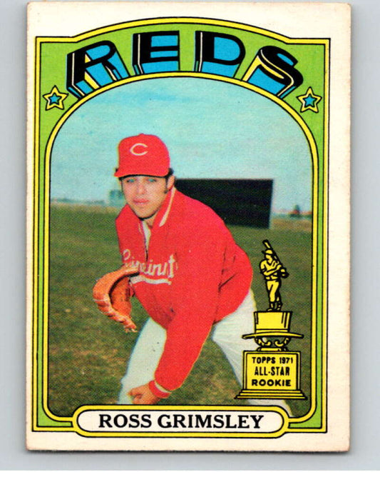 1972 O-Pee-Chee Baseball #99 Ross Grimsley  Cincinnati Reds  V66159 Image 1