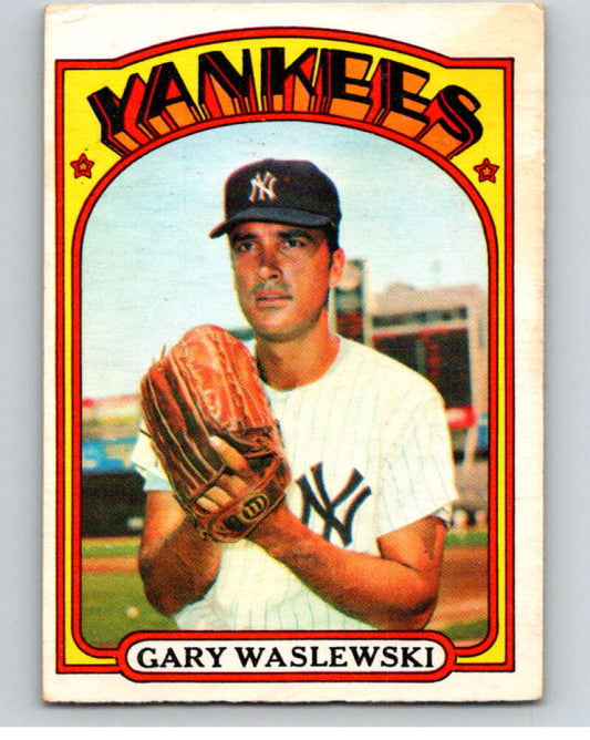 1972 O-Pee-Chee Baseball #108 Gary Waslewski  New York Yankees  V66169 Image 1