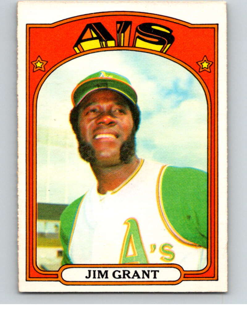 1972 O-Pee-Chee Baseball #111 Mudcat Grant Oakland Athletics V66172 Image 1