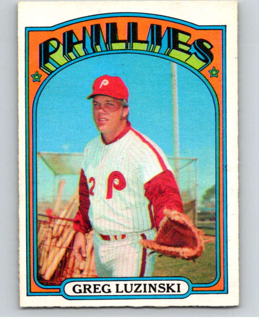 1972 O-Pee-Chee Baseball #112 Greg Luzinski  Philadelphia Phillies  V66173 Image 1