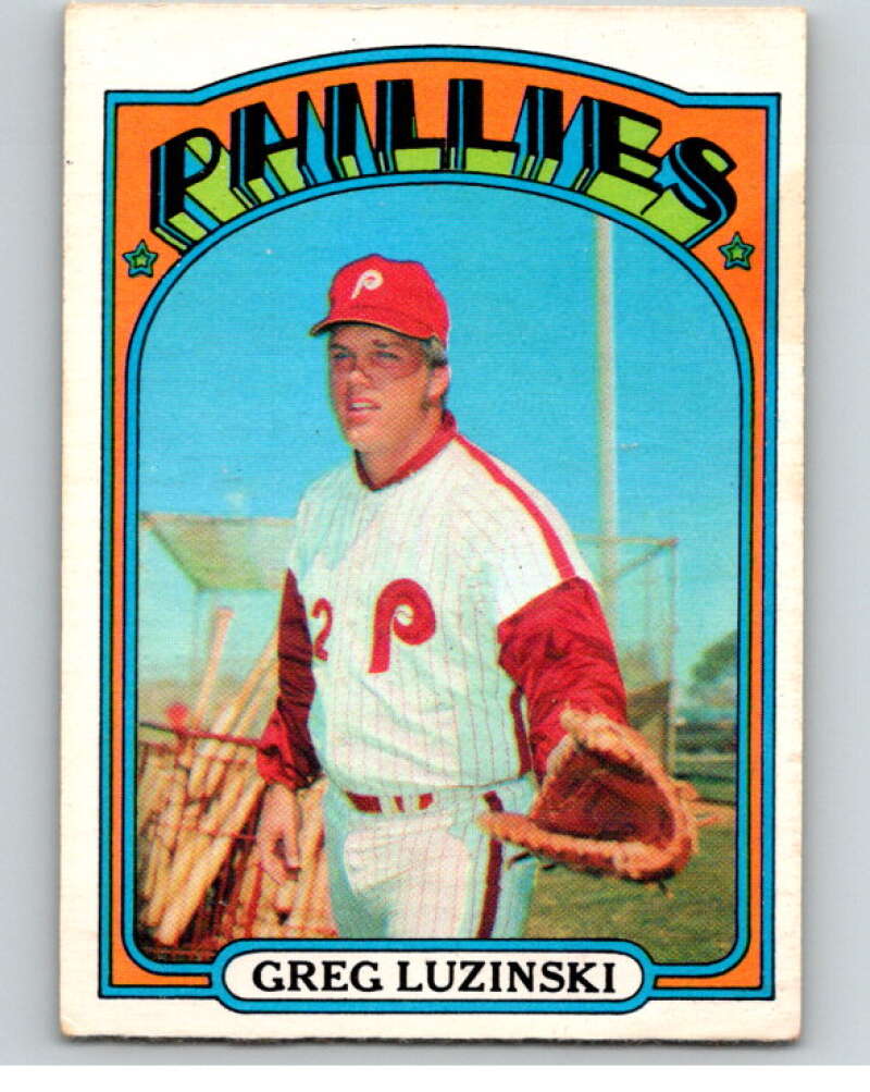 1972 O-Pee-Chee Baseball #112 Greg Luzinski Philadelphia Phillies V66174 Image 1