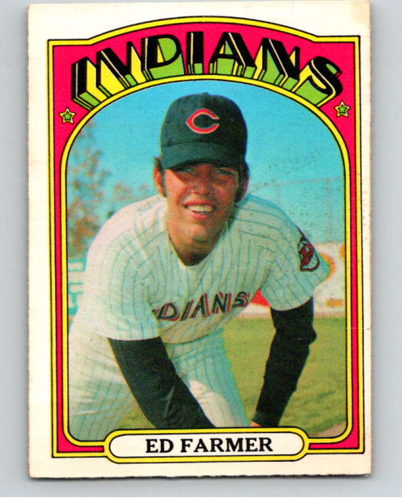 1972 O-Pee-Chee Baseball #116 Ed Farmer Cleveland Indians V66178 Image 1