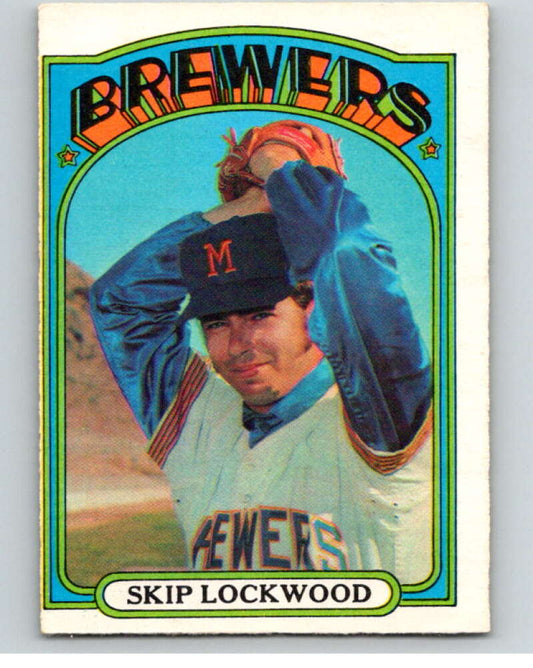 1972 O-Pee-Chee Baseball #118 Skip Lockwood  Milwaukee Brewers  V66183 Image 1