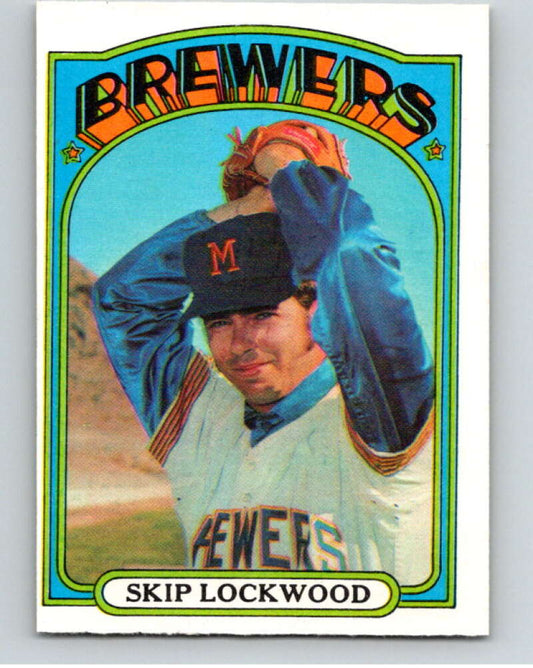 1972 O-Pee-Chee Baseball #118 Skip Lockwood  Milwaukee Brewers  V66184 Image 1