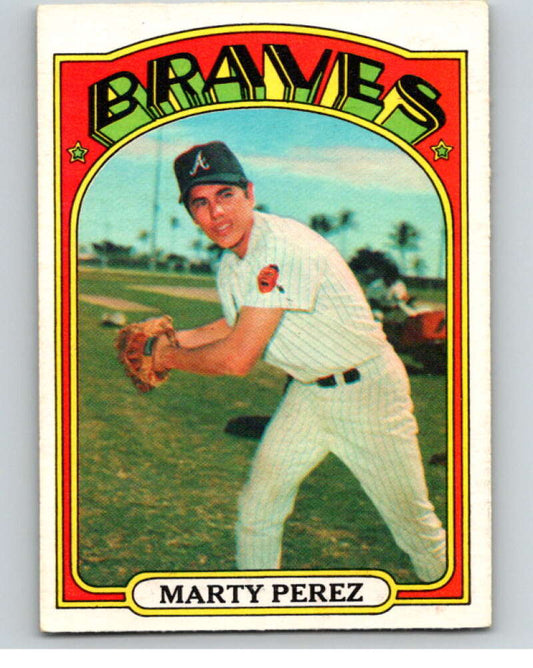 1972 O-Pee-Chee Baseball #119 Marty Perez  Atlanta Braves  V66185 Image 1