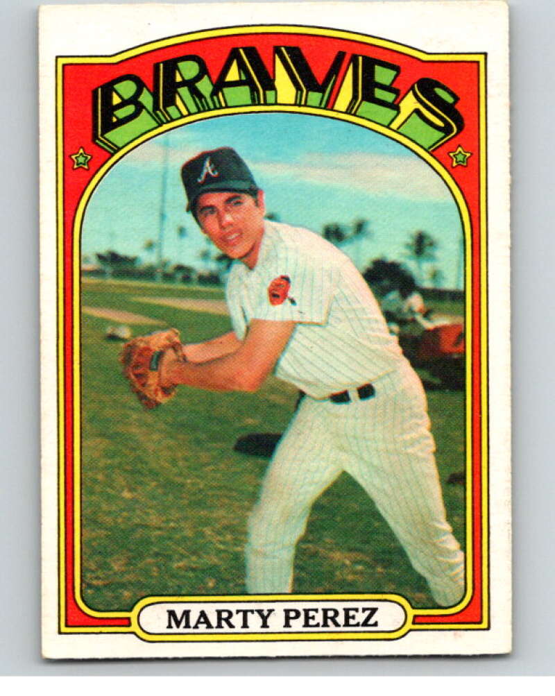 1972 O-Pee-Chee Baseball #119 Marty Perez  Atlanta Braves  V66185 Image 1