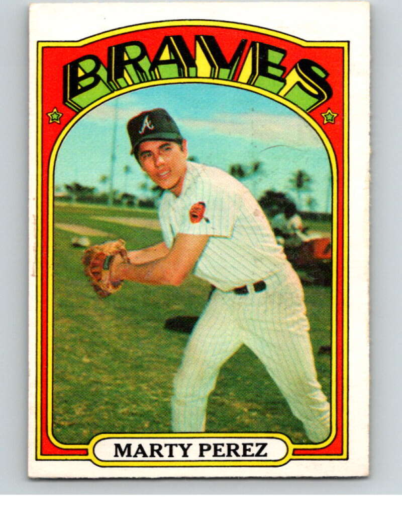 1972 O-Pee-Chee Baseball #119 Marty Perez Atlanta Braves V66186 Image 1